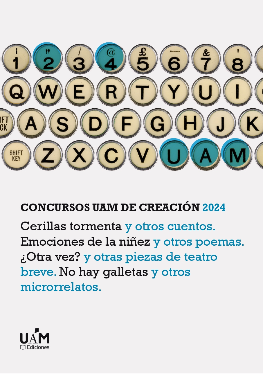 Portada del libro Concursos UAM de Creación 2024